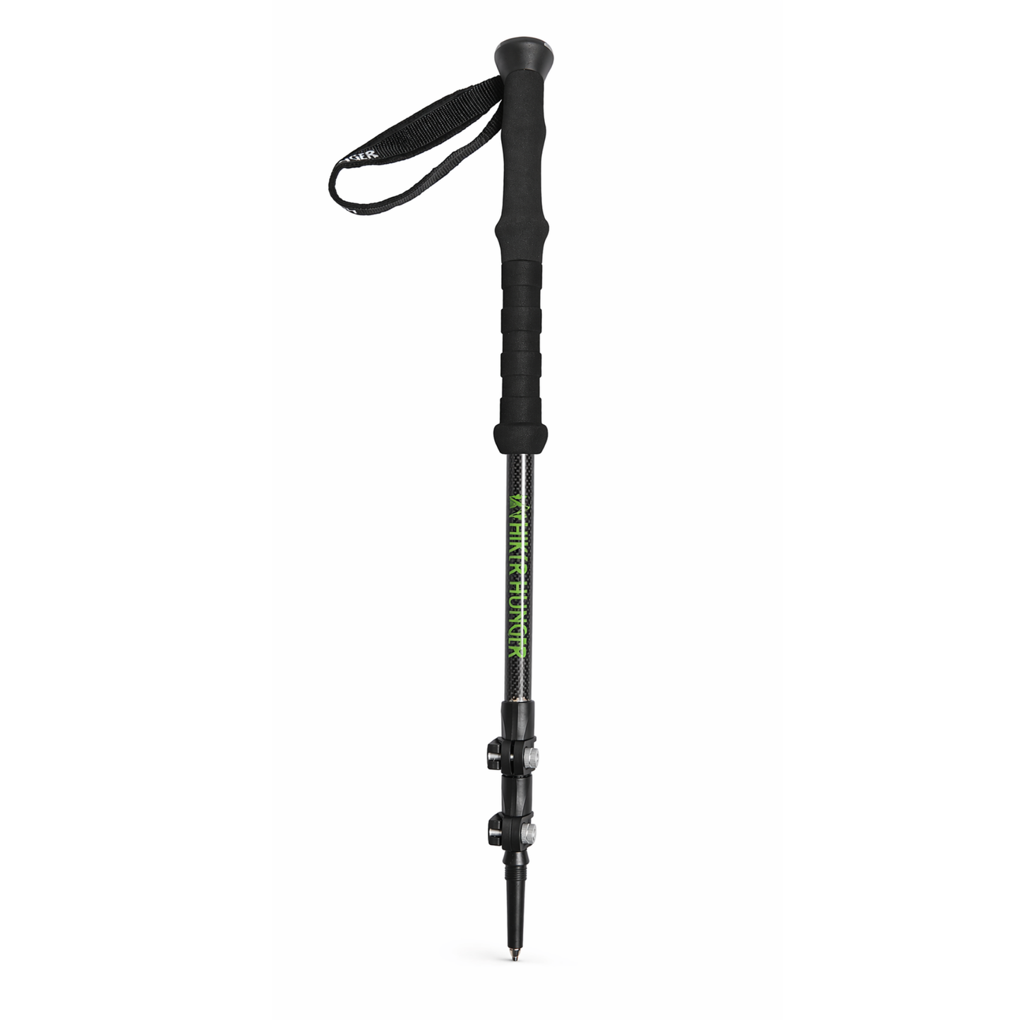Single 100% Carbon Fiber Trekking Pole