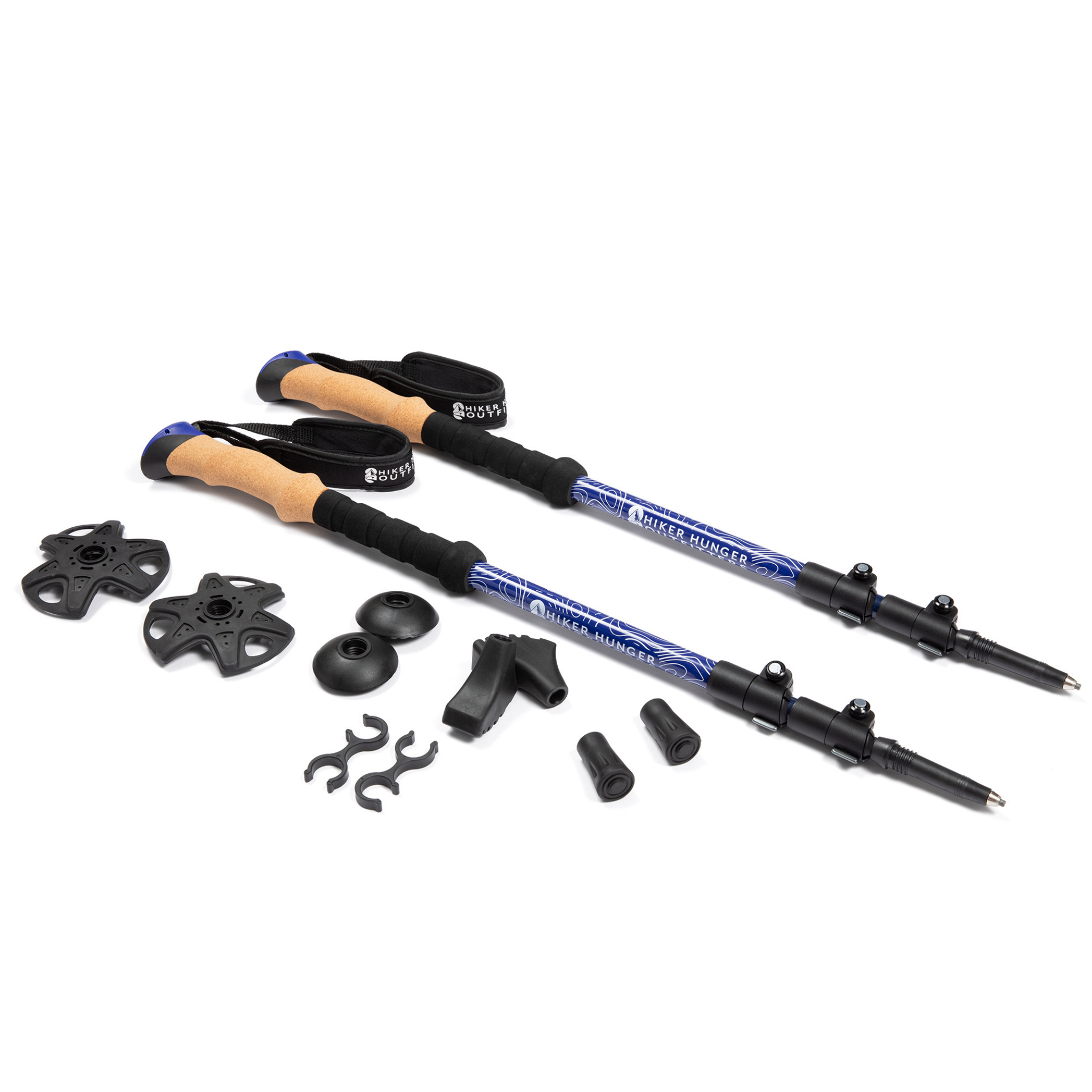 100% Carbon Fiber Trekking Poles
