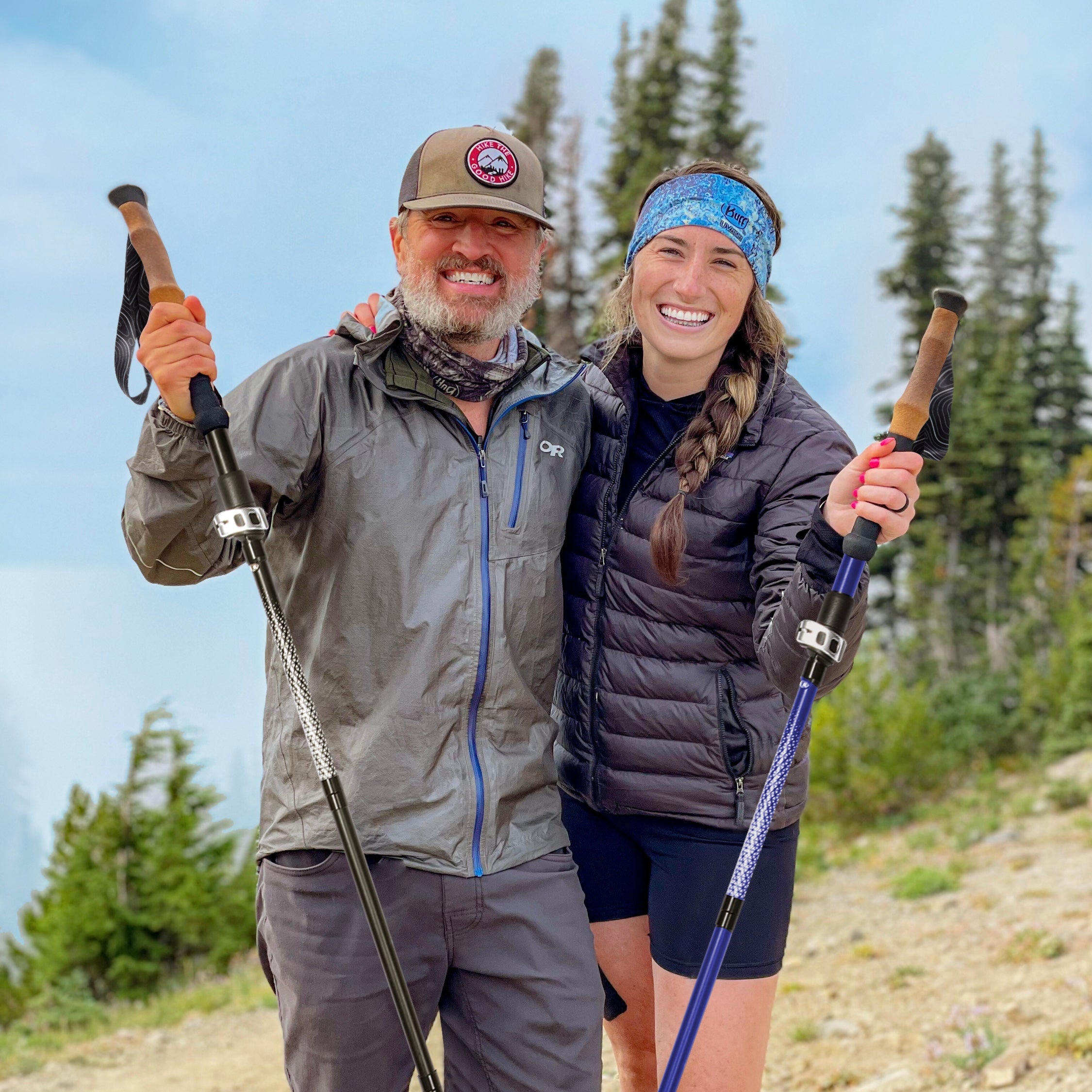 Z-Style Folding Trekking Poles – Hiker Hunger Outfitters