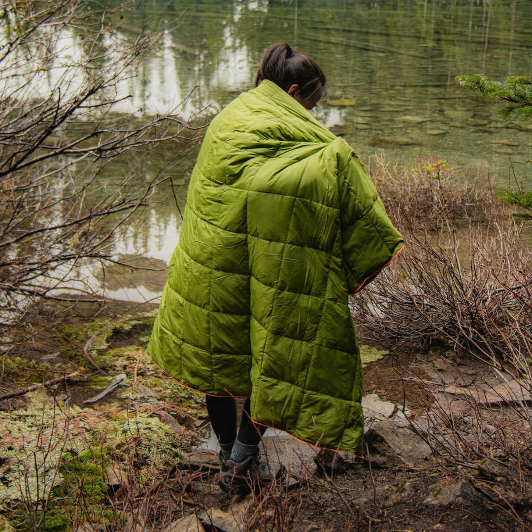 Down Insulated Camping Blanket | Thermal Blanket | Hiker Hunger Outfitters - Best Hiking Gear!