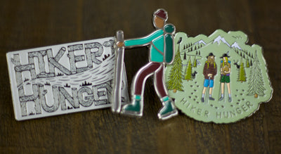 To the Woods Enamel Pin | Hiker Hunger Outfitters - Best Hiking Gear!