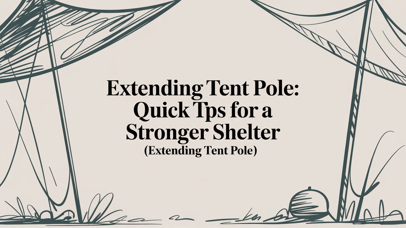 Extending Tent Pole: Quick Tips for a Stronger Shelter (extending tent ...