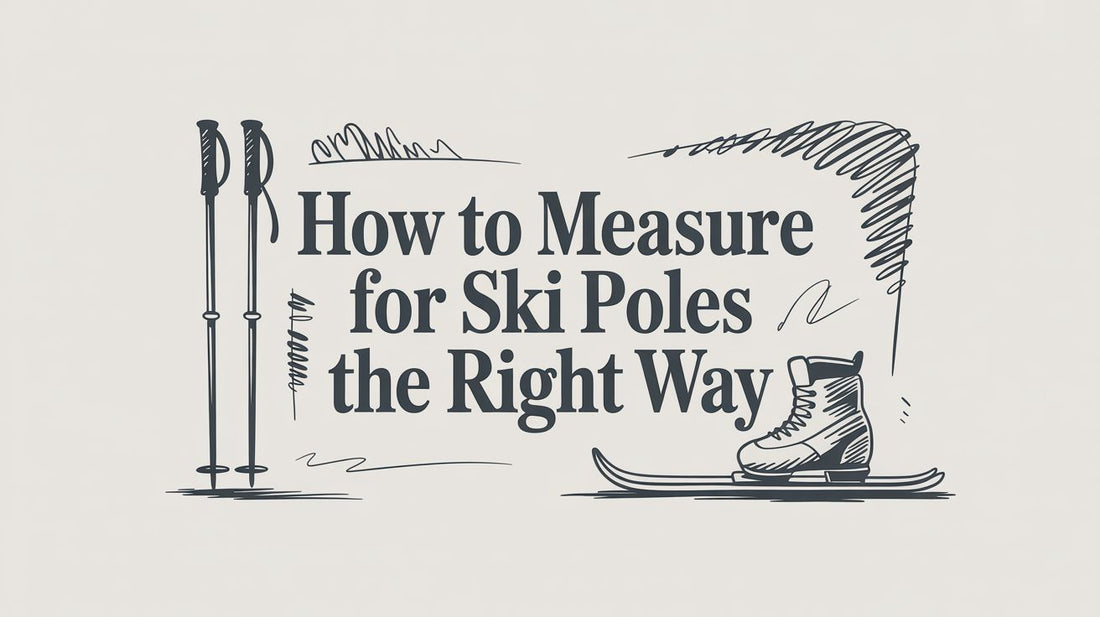 How to Measure for Ski Poles the Right Way