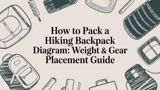 How to Pack a Hiking Backpack Diagram: Weight & Gear Placement Guide