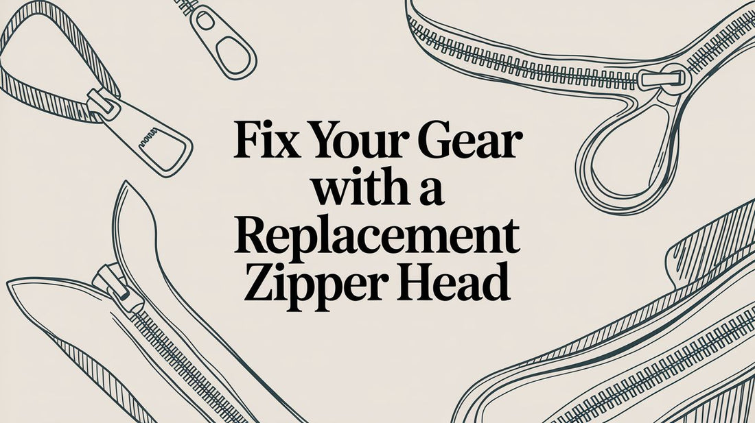 Fix Your Gear with a Replacement Zipper Head