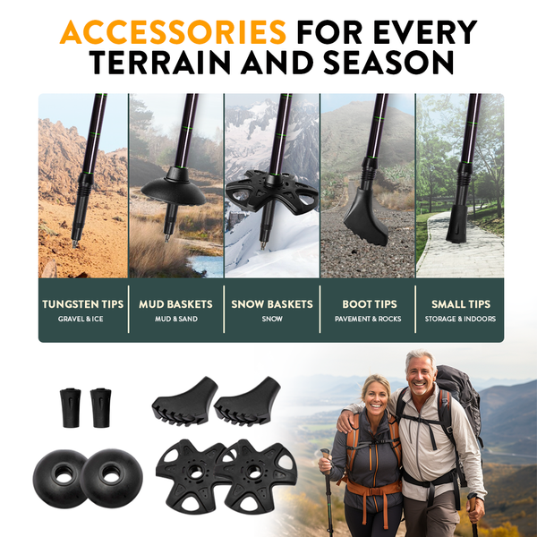 Trekking accessories list hotsell