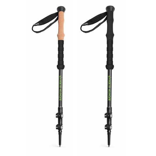 Single 100% Carbon Fiber Trekking Pole