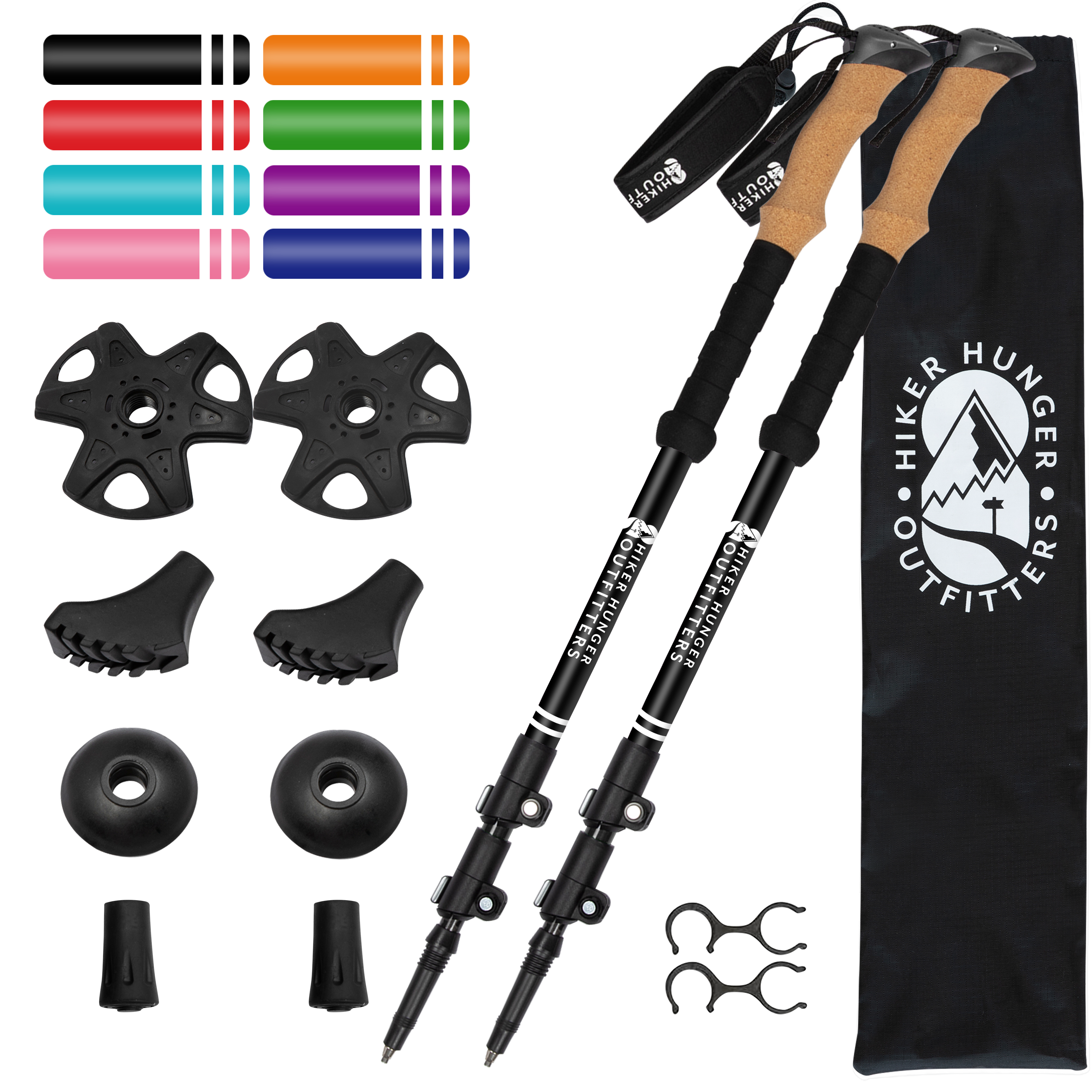 Ultra Strong Aluminum Trekking Poles