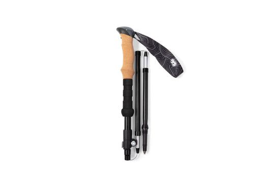 Single Z-Style Folding Trekking Pole