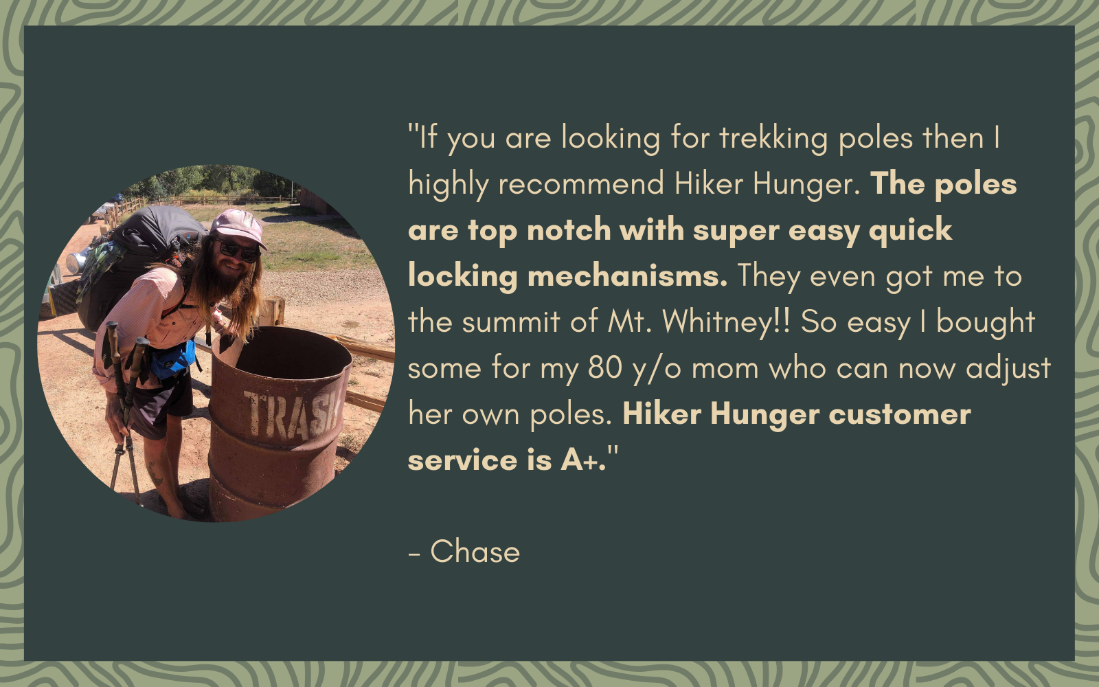 Chase Testimonial
