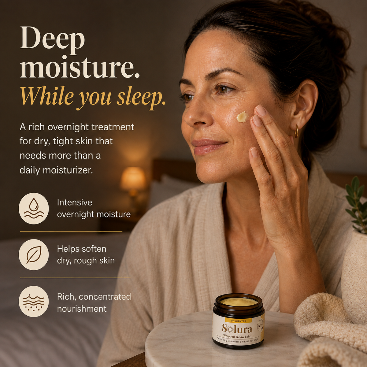 Overnight Repair Whipped Tallow Moisturizing Balm