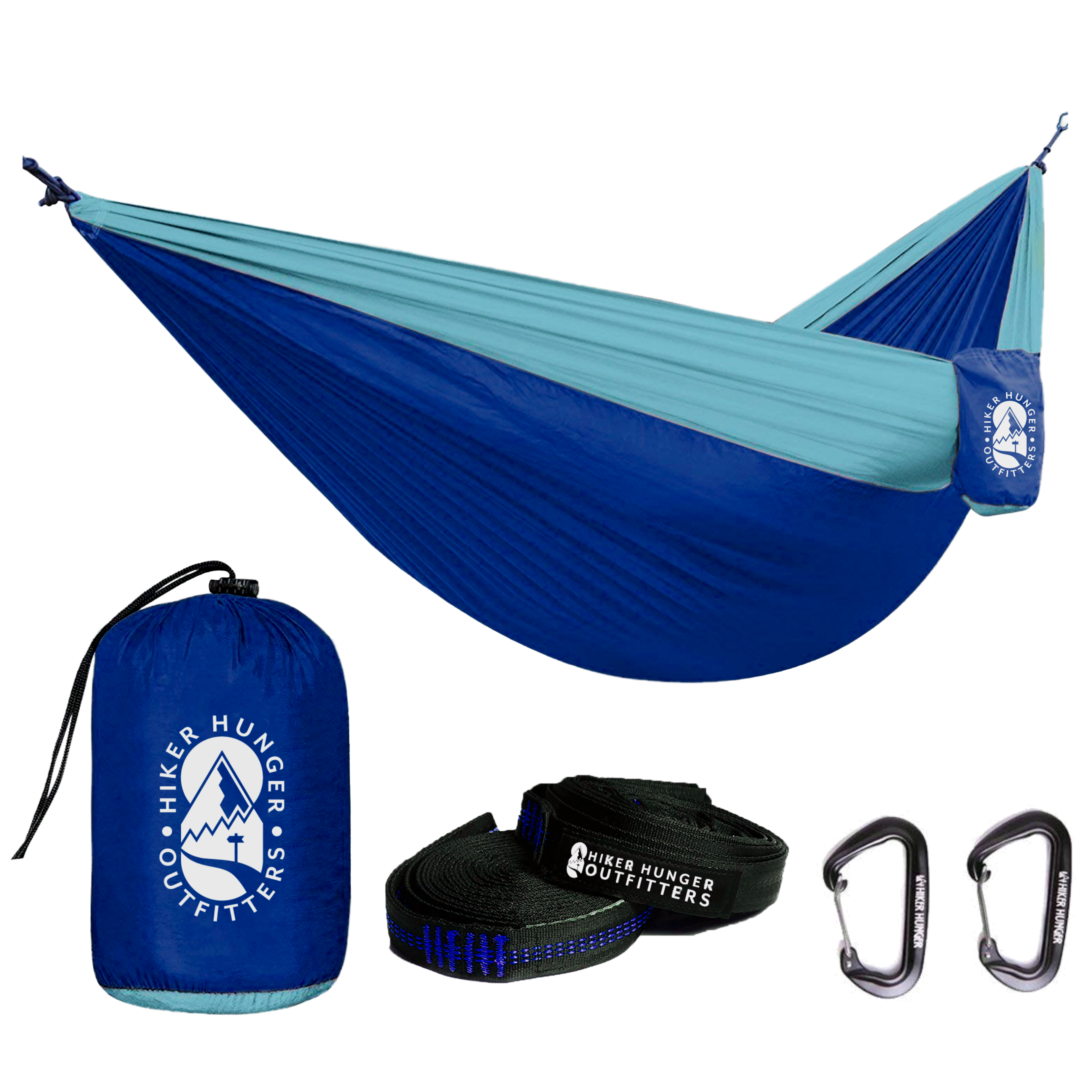Double Hammock Set | Hiker Hunger Outfitters - Best Hiking Gear!