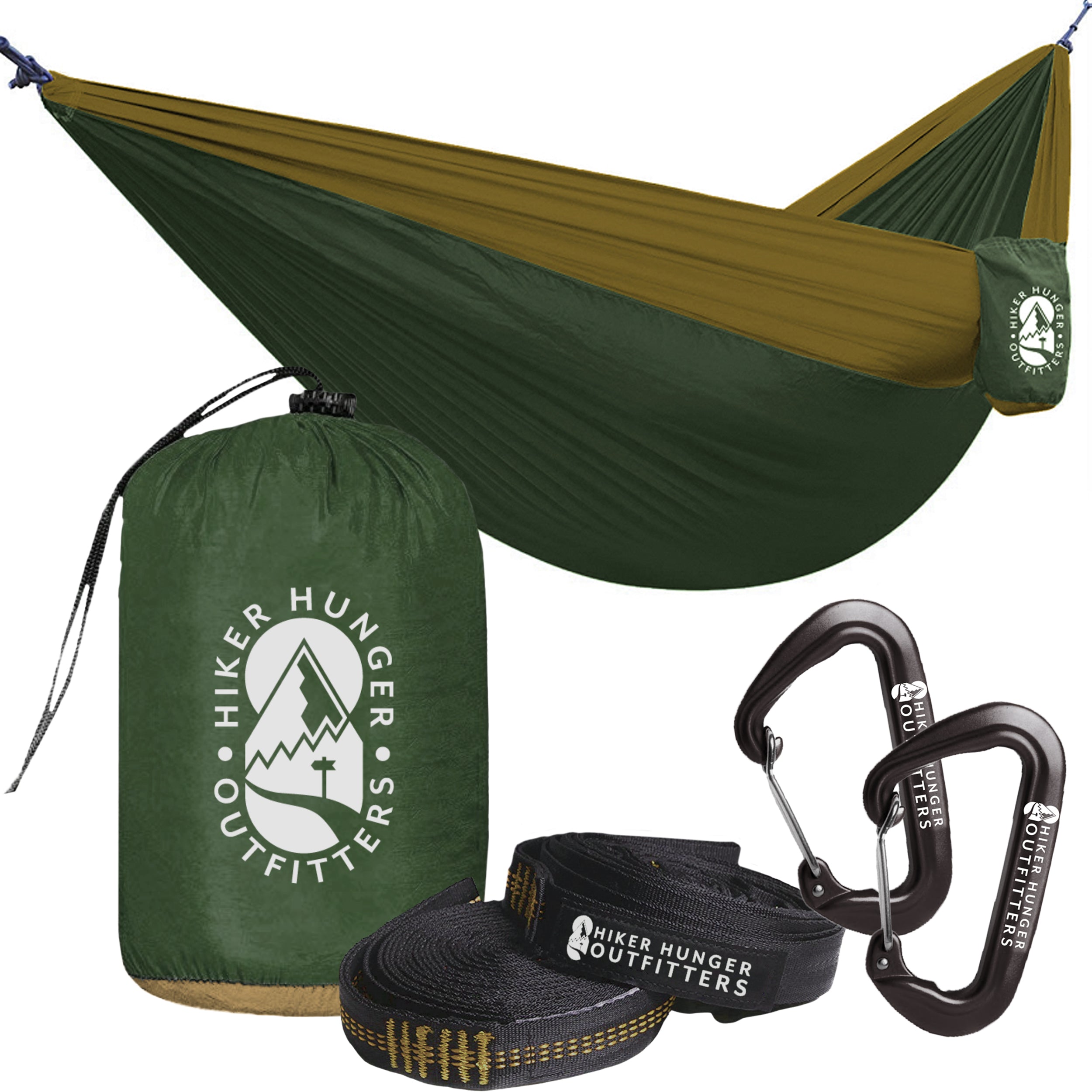 Double Hammock Set | Hiker Hunger Outfitters - Best Hiking Gear!