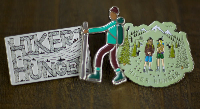 To the Woods Enamel Pin | Hiker Hunger Outfitters - Best Hiking Gear!