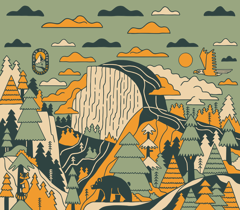 Yosemite Valley Sticker