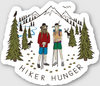 Hiker Hunger - The Mountains Are Calling Sticker - Best Hiking Gear!