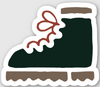 Happy Trails Sticker | Hiker Hunger Outfitters - Best Hiking Gear!