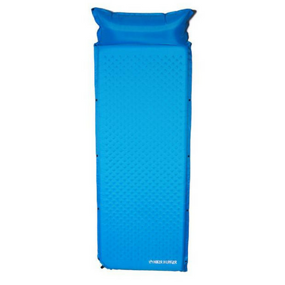 Hiker Hunger - Blue Self Inflating Pad - Best Hiking Gear!