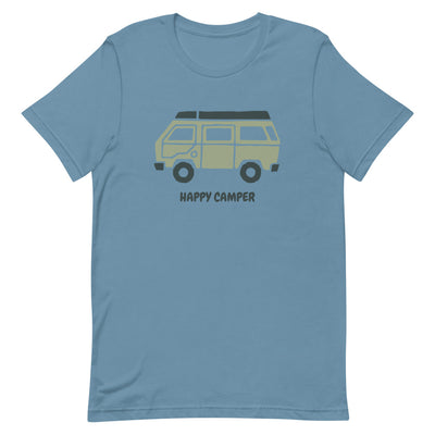 Happy Camper T-Shirt (unisex) | Hiker Hunger Outfitters - Best Hiking Gear!