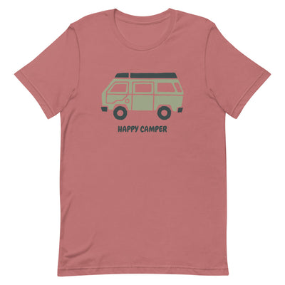 Happy Camper T-Shirt (unisex) | Hiker Hunger Outfitters - Best Hiking Gear!